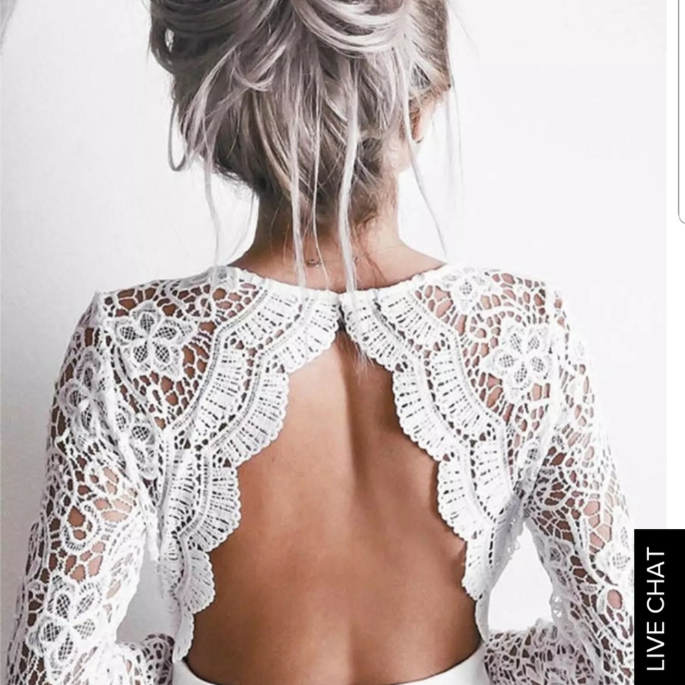 White maxi dress